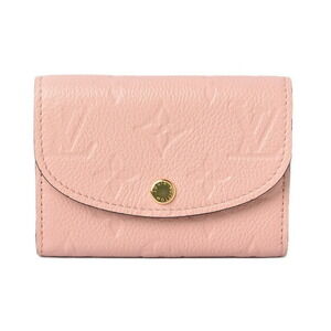 Louis Vuitton Bi fold Wallet Empreinte Porte Monnaie Rosalie Pink Poudre